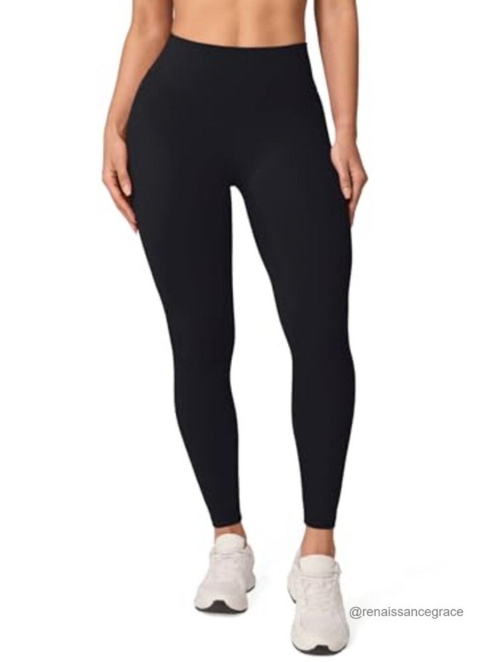 Hugluxe No Front Seam Yoga Leggings 25" High Waisted Seamless